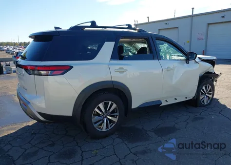 2022 Nissan Pathfinder Sl 4Wd из США, поврежденный, VIN 5N1DR3CC6NC250293